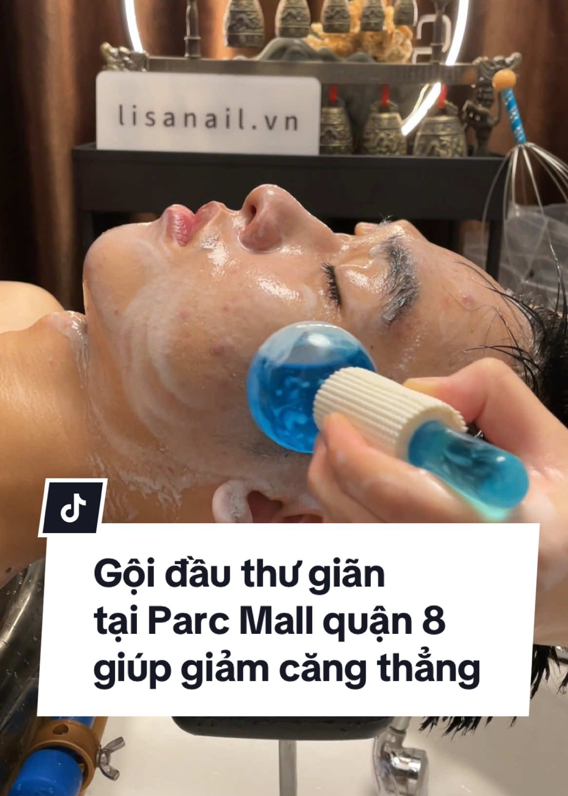 Gội đầu thư giãn tại Parc Mall quận 8 giúp giảm căng thẳng #asmr #lisanailspa #goidauduongsinh #goidauduongsinhquan1 #goidauduongsinhquan3 #goidauduongsinhquan5 #goidauduongsinhquan7 #goidauduongsinhquan8 