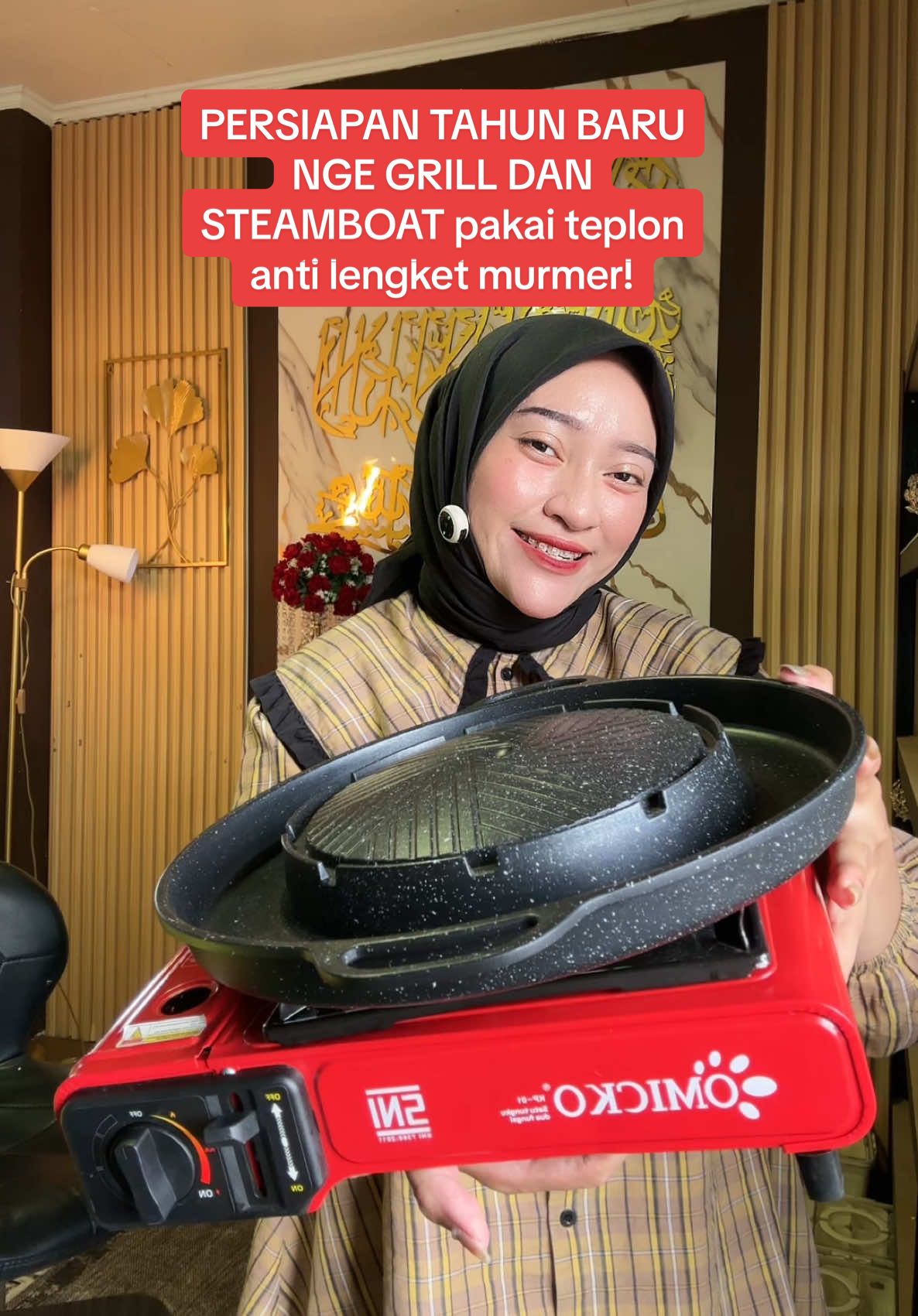 udah fix tahun baruan di rumah aja sambil ngegrill dan steam boat 😍🛒 Langsung check out kak biar kebagian harga murah ! #g#grills#steamboatt#teplonantilengkett#teplonkoreaw#wajanantilengketw#wajanteflonw#wajanviralw#wajangrillw#wajangrillbbqb#bbqw#wibgajiank#komporportablec#cuantanpabatase#endyearsaleg#gebyarbelanjadesember