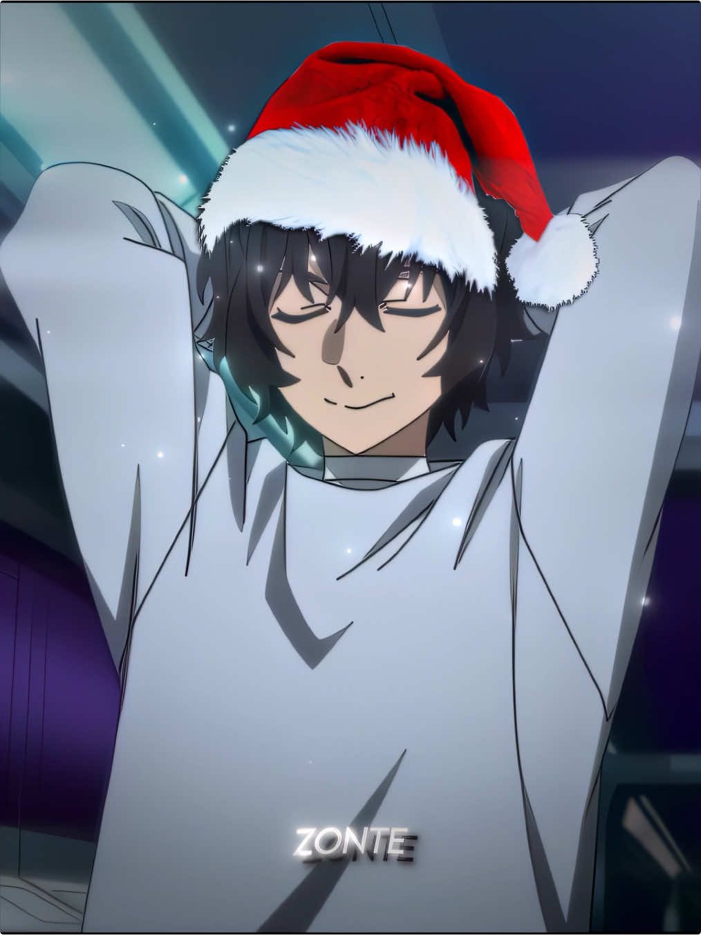 Dazai wishes you a merry Christmas! (Ib: @Arzuna) #bsd #bungoustraydogs #dazai #dazaiosamu #anime #animeedit 