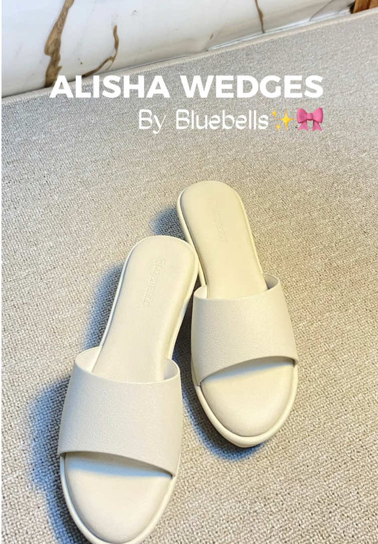 Rahasia kondangan/formal atau santai aee jadi tambah tjakepppp beuhhh✨🎀 #sandalwanita #wedges #alishawedges #bluebells #sandalcakep #fypage #trending 