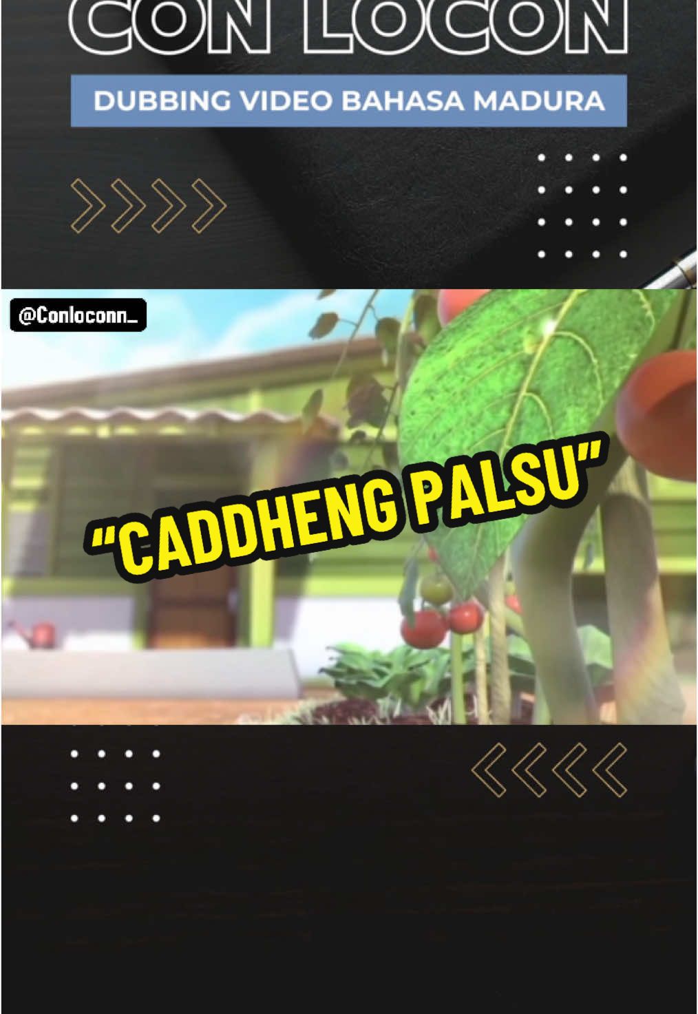 CADDHENG PALSU (UPIN IPIN VERSI MADURA). #dubbingmadura #maduralucu #conloconn_ #fyp 