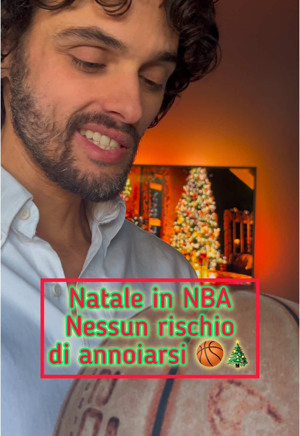 Un giorno molto atteso per gli appassionati di NBA! A Natale ci sarà la solita scorpacciata di basket 🏀🎄 Qual è la partita più attesa per te? #nbalounge #ilbasketconlacamicia #nbaitalia #basketnba #natalenba24 #natale2024 