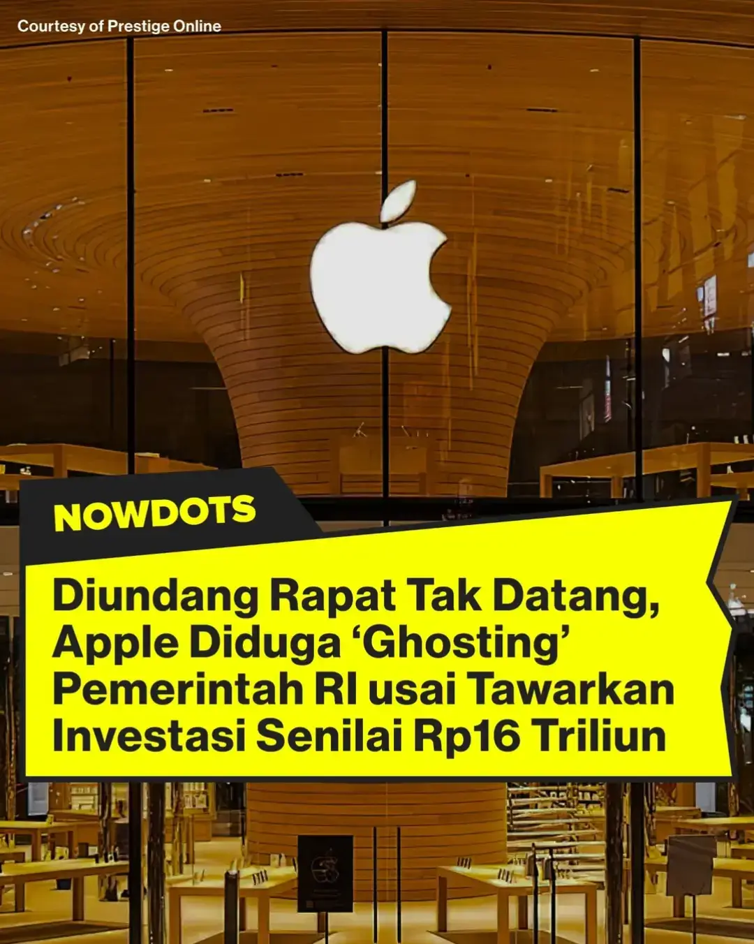 Komitmen investasi Apple Inc. sebesar US$1 miliar atau setara dengan Rp16 Triliun di Indonesia ternyata tidak serius. Menteri Perindustrian Agus Gumiwang Kartasasmita membantah kabar bahwa pemerintah telah menerima proposal tersebut, yang berarti larangan penjualan iPhone 16 di Indonesia tetap berlaku. Pemerintah Indonesia sebelumnya mengundang Apple untuk pertemuan negosiasi, namun hingga kini belum ada respons resmi dari pihak Apple. Agus menegaskan bahwa jika Apple ingin menjual produknya di Indonesia, mereka harus serius dengan tiga pendekatan yang harus dinegosiasikan, yaitu hardware, software, dan inovasi. Selain itu, Apple dikabarkan berencana membangun pabrik produksi AirTag di Batam, Kepulauan Riau, yang diperkirakan akan menyerap sekitar 1.000 tenaga kerja. Proposal investasi sebesar Rp16 triliun ini mencakup pembangunan fasilitas manufaktur dan diharapkan bisa memenuhi 20 persen produksi AirTag global di masa depan. Pemilihan Batam sebagai lokasi pabrik didorong oleh status kawasan perdagangan bebas yang menawarkan pembebasan pajak dan lokasi strategis. Jika rencana ini terealisasi, Apple akan diberikan izin untuk menjual iPhone 16 di Indonesia. #nowdots #apple #indonesia #pemerintah #iphone #iphone16 #investasi