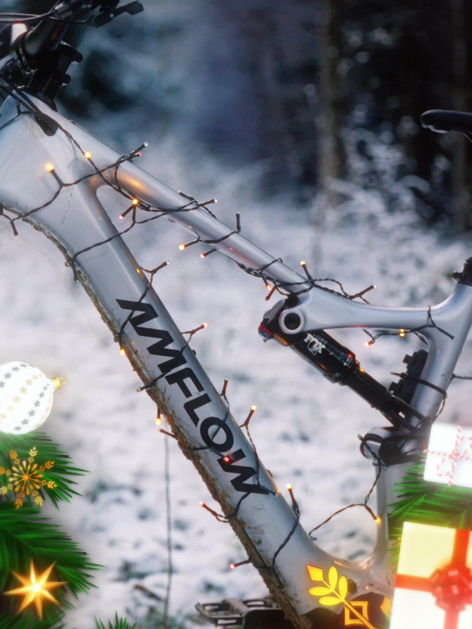 🎄Shine bright on your wild ride with #AmflowPL!✨🚵‍♀️ Here's to epic adventures and festive vibes. Happy Holidays!🚀✨ 🎥: @therealdavemcbain #amflowbikes #emtb #AMFLOW #ChristmasVibes