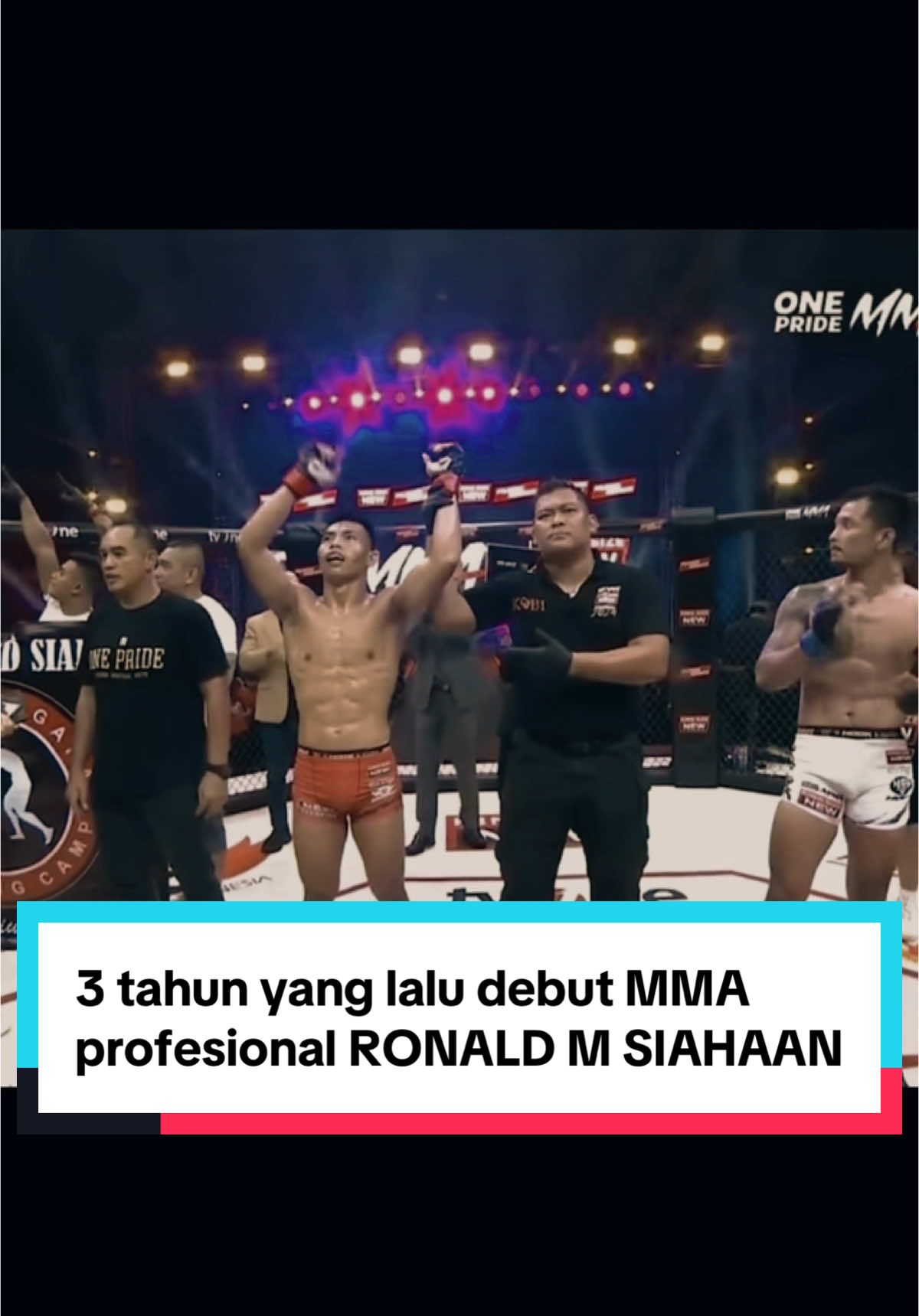 3 tahun yang lalu saya memulai debut MMA profesional saya hingga saat ini saya mengerti bahwa semua itu tidak ada yang instan/mudah. Untuk itu saya dapat banyak pelajaran untuk tidak mudah menyerah untuk menggapai sesuatu tidak lah mudah, tali tidak menutup kemungkinan juga kita bisa kalo kita terus  berjuang🔥⚔️📈