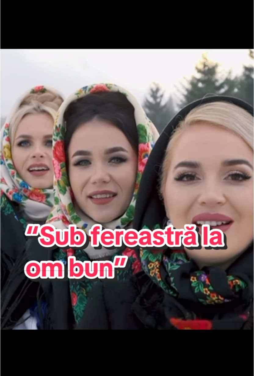 “Sub fereastră la om bun” - Suzana și Daciana Vlad, lulia Bucur si Florina Oprea, Colindă.                              #musica #colinde #for #viralvideos 