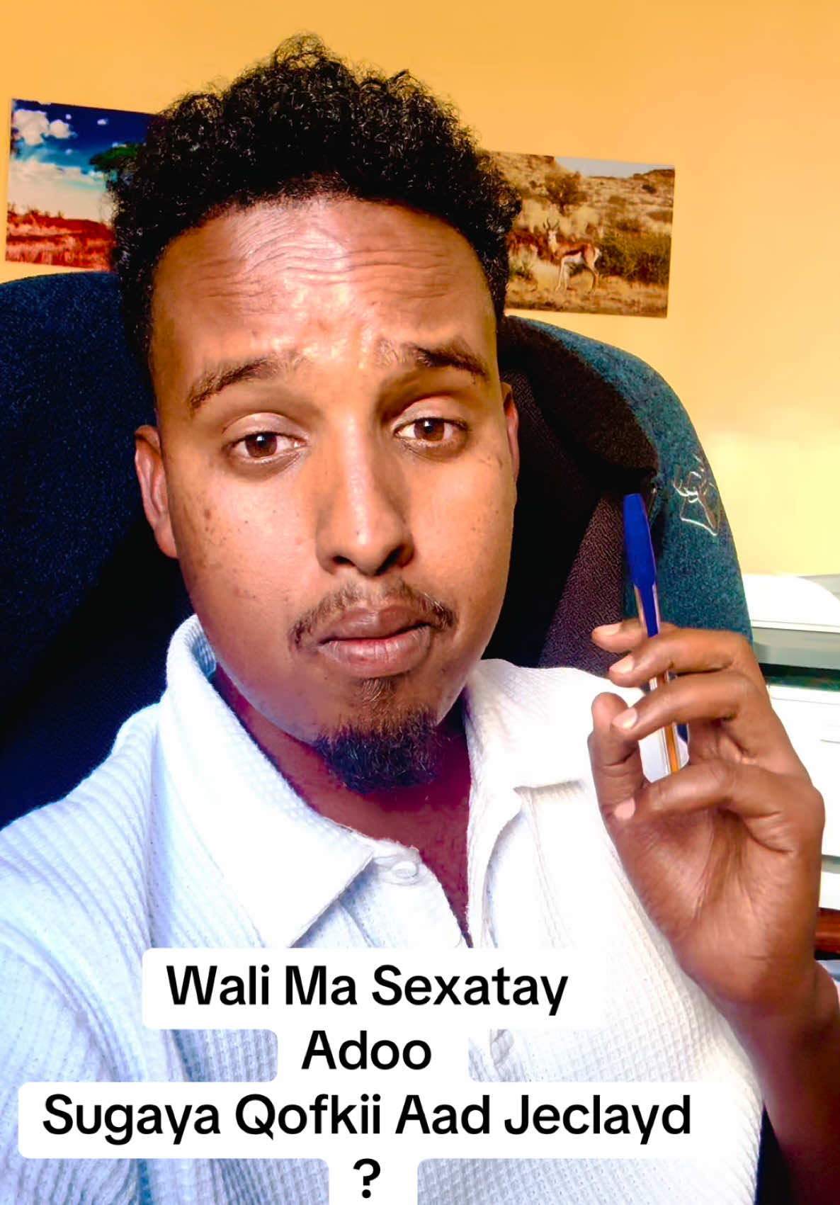 Wali Ma Sexatay Adoo Sugaya Qofkii Aad Jeclayd ✅✌️ #baaldahabka  #xamsebaaldahab  #qooqaagaqarnka  #goatgeeseygoalkeper🐐🇸🇴🙏  #goatgeesey  #somaliticktok2023  #shabalaala  #jacayl  #dareen 