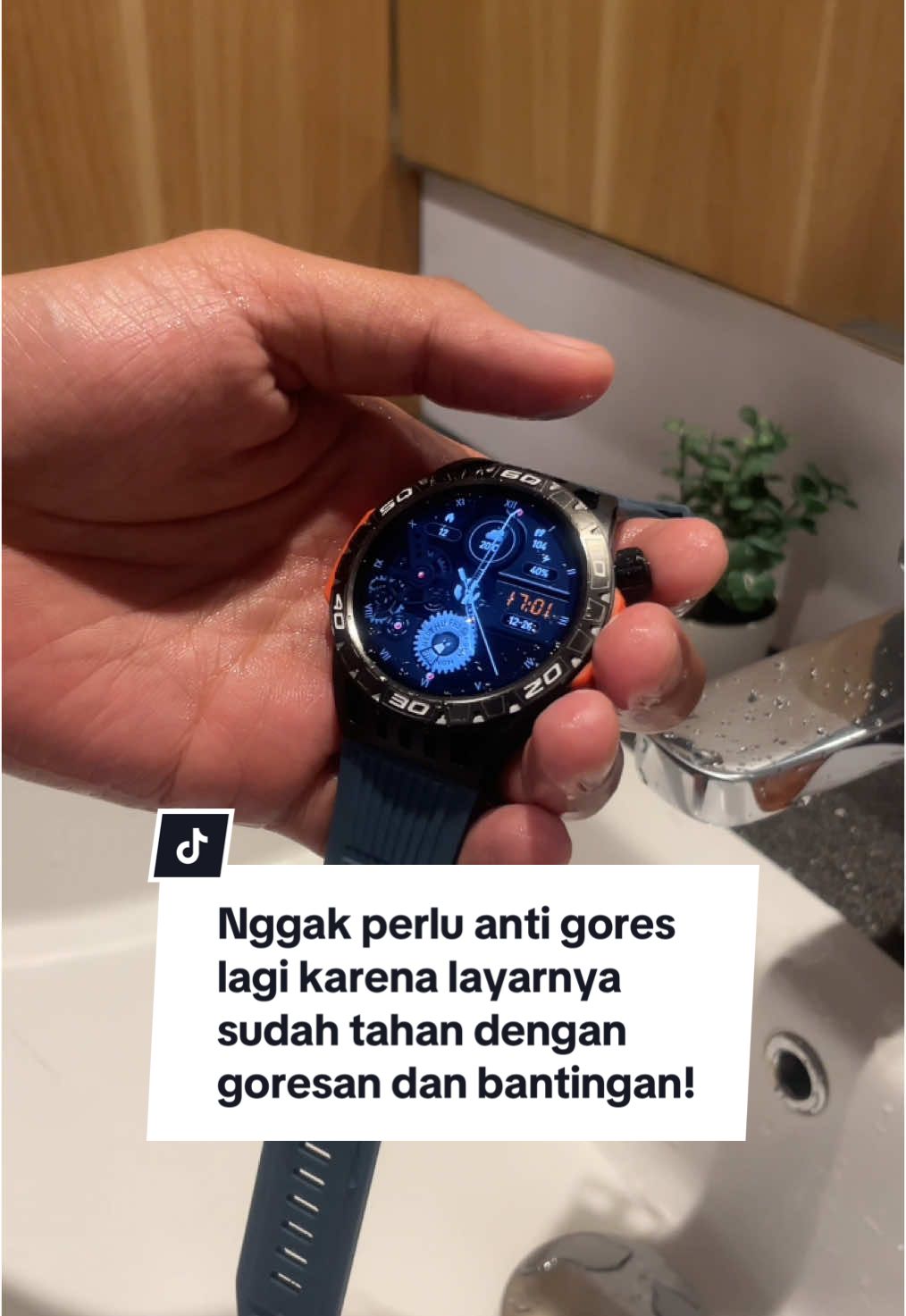 Keren sih udah tahan goresan benturan dan tahan air juga lagi, paket komplit dari si HT22 emang nggak main-main #Aibro #AibroSmartwatch #rekomendasismartwatch #smartwatch #fyp #WIBGajian #PayDaySale