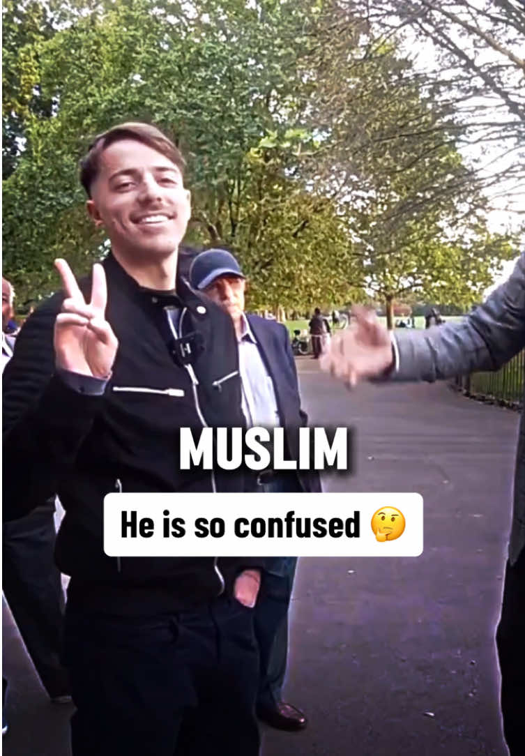 He is so confused 🤔 #muslim #christian #usa🇺🇸 #canada🇨🇦 #usatiktok #viralvideo #usa🇺🇸 