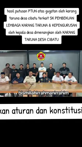 #KARANGTARUNA #karangtarunaindonesia #karangtaruna #apdesi #bupatipurwakarta #PTUN 