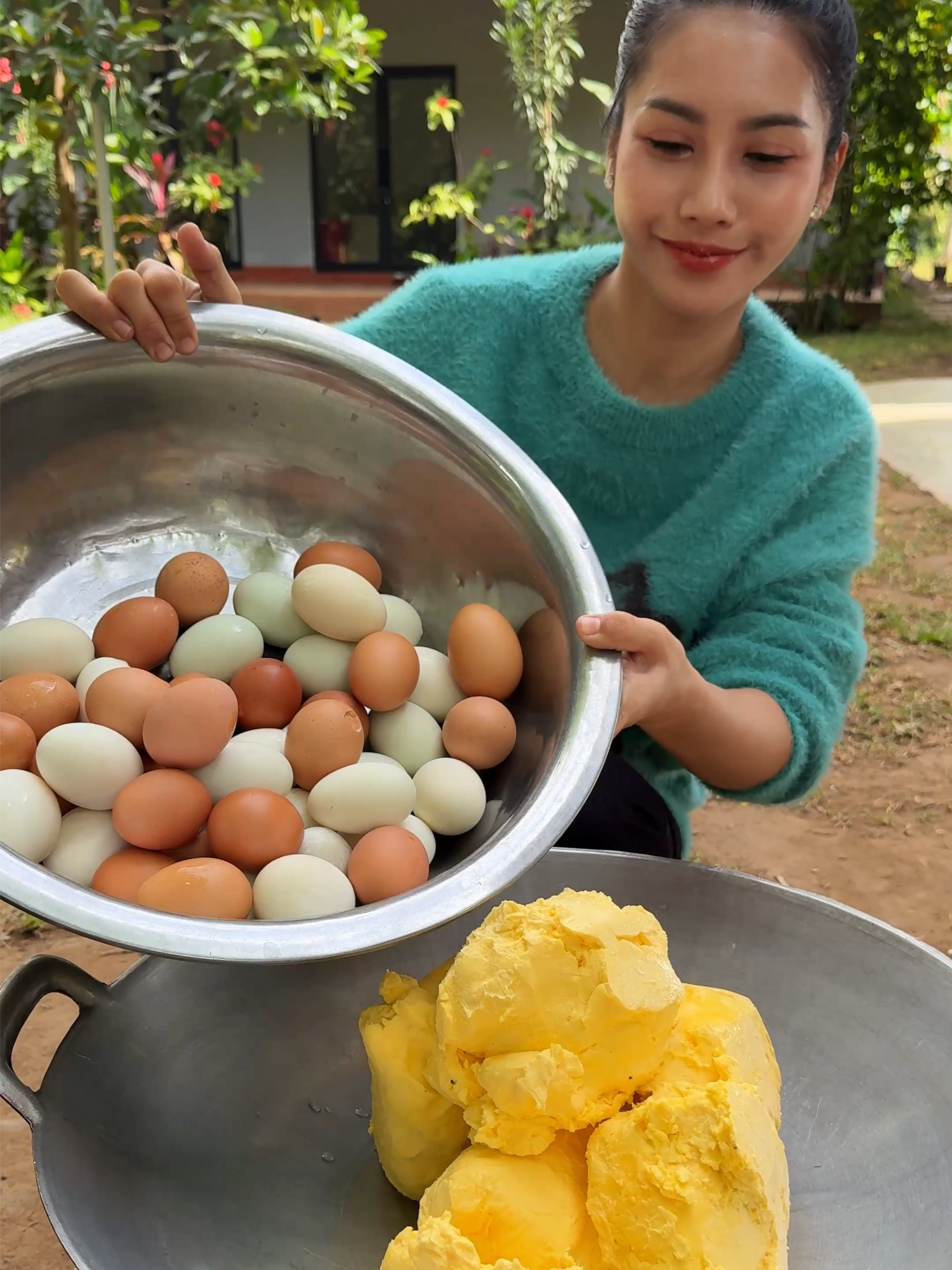 How to braised egg with butter recipe