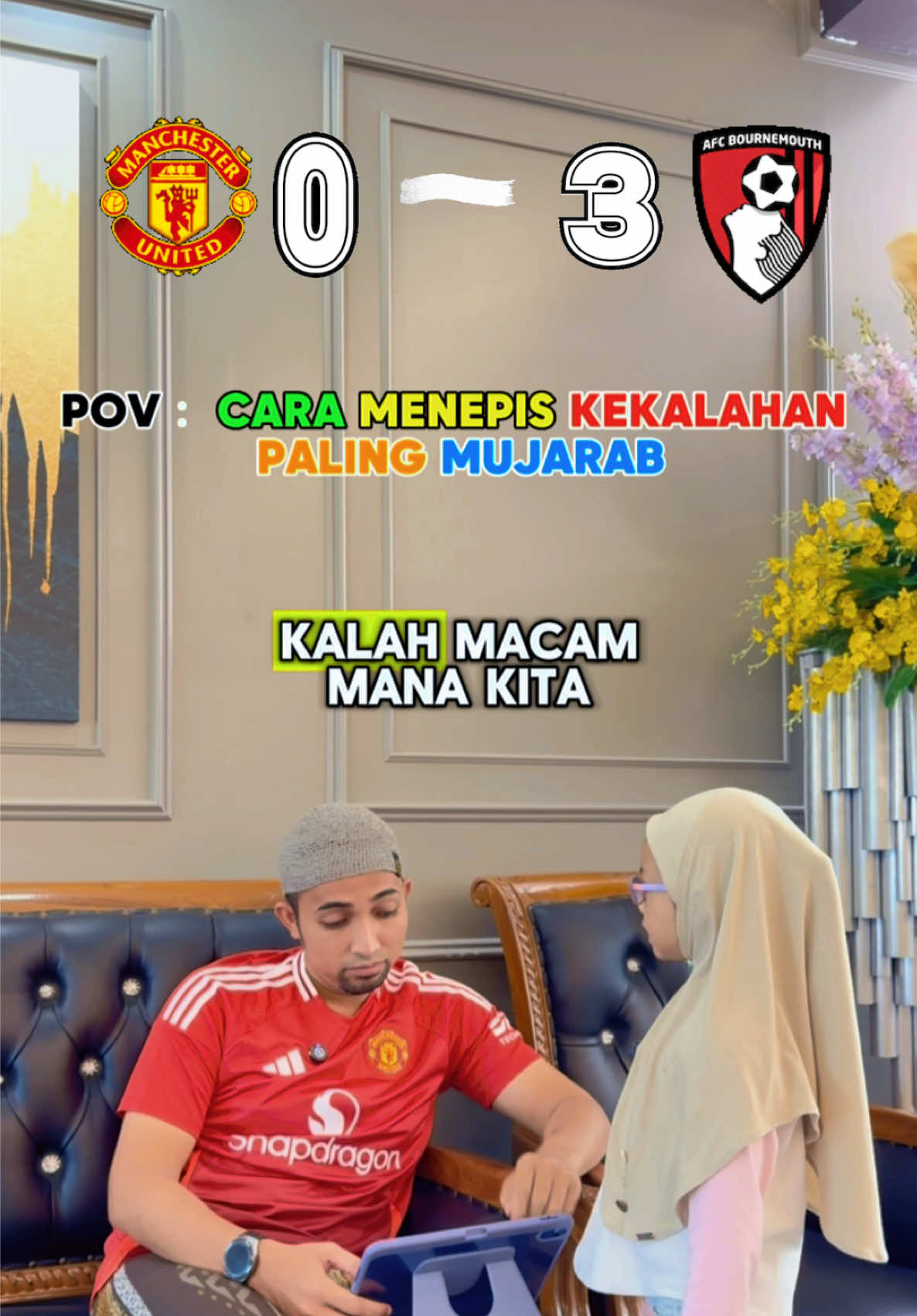 Cara Yang Last Adalah Yang Paling Berkesan #manchesterunited #bournemouth #eplfootball #ggmu 