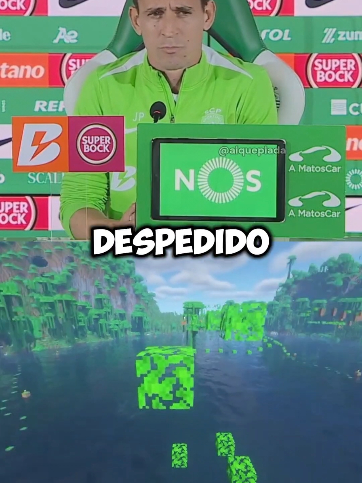 Conteúdo criado com AI, que não deve ser levado a sério #ai #inteligenciaartificial #ia #aiquepiada #aivoice #sportingcp 