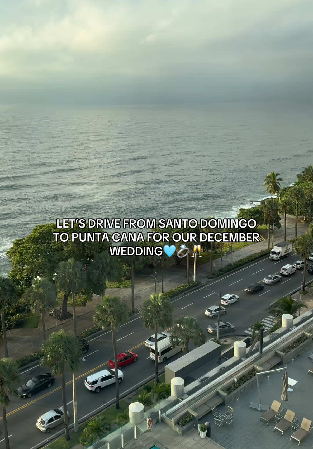 Traffic in the capital in December is no joke😭 #santodomingo #santodomingo🇩🇴 #republicadominicana🇩🇴 #puntacana #puntacanavacation #travel #travelvlog #drivewithme #roadtrip #wedding #decemberwedding #lacapital #tropicalwedding #destinationwedding #fyp #foryou 