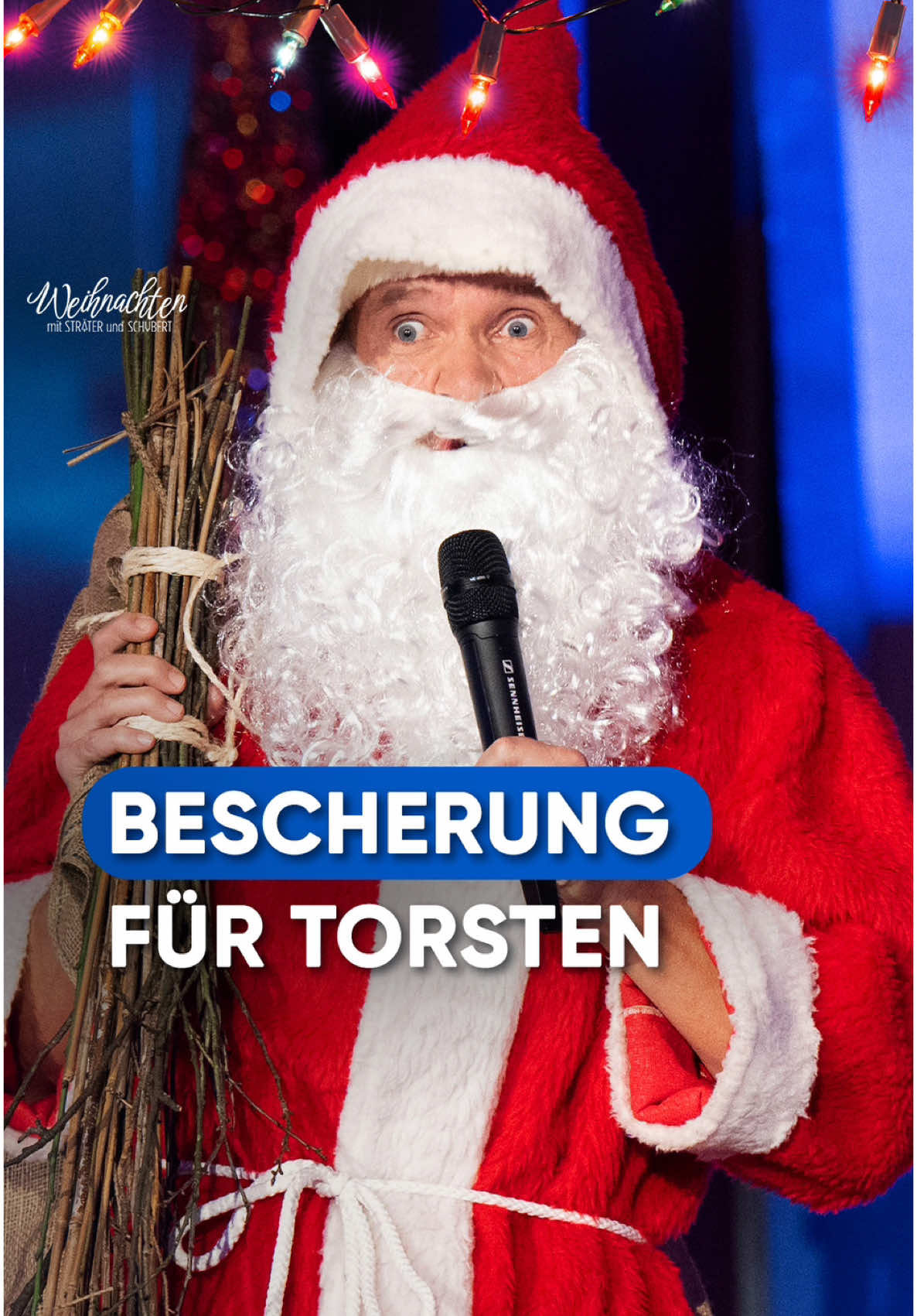 Heute kommt der #Weihnachtsmann und hat für seinen Bartvetter Torsten eine bunte #Überraschung dabei. Weihnachten mit Sträter und Schubert in der @ARD Mediathek  #comedy #bescherung #weihnachten #geschenke #heiligabend #komischerHumor #mdrspasszone #jumpspasszone