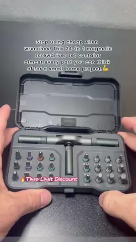 Only $16 🤩 #tools #screwdriver  #screwdriverkit #magneticscrewdriver #tooladvisor #tiktokshopblackfriday #tiktokshopcybermonday #tiktokshopholidayhaul #toptieroctober #fyp 