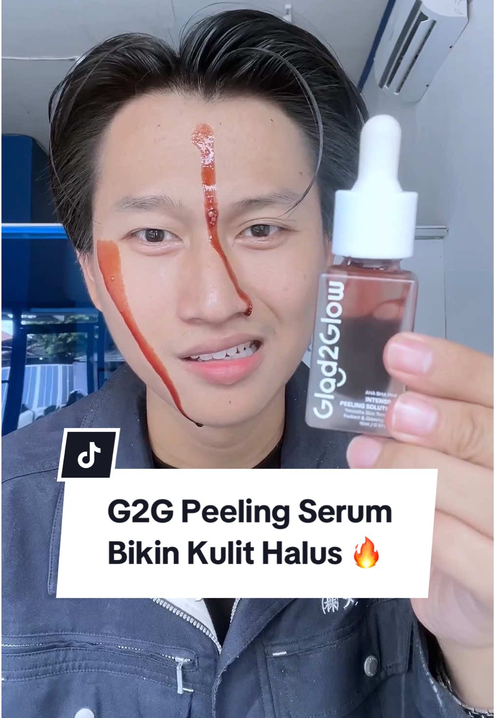 Membalas @Rifki Rehan dri G2G Peeling Solution di pake seminggu 2X aja biar kulit halus anti gradakan 🔥 #g2g #glad2glow #peelingserum #eksfoliasi #exfoliasi #serumeksfoliasi #belajarskincare 