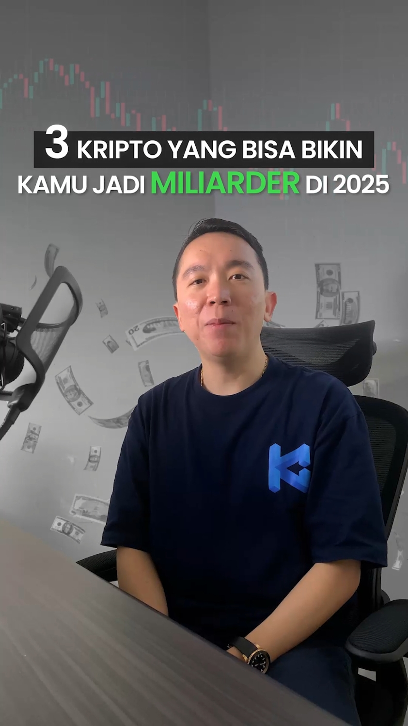 3 Pilihan Token Kripto yang Wajib Kamu HODL! 🔥  🚨Do Your Own Research & Not Financial.  #komunitaskripto #crypto #bitcoin #2025 