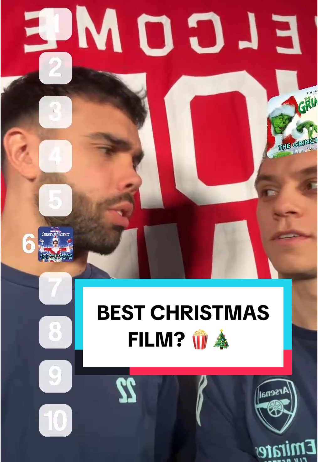 Our Gunners rate their top Christmas film choices 🤔🎄 #Arsenal #AFC #ArsenalFC 