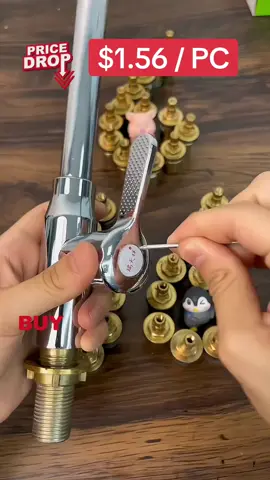 1 Set Thickened Valve Core and Zinc Alloy Handle, Quick-Open Grass Tap Parts, Replacement Kit for Faucet Repair #weeklywedrush #createtowin #tiktokshopsg 