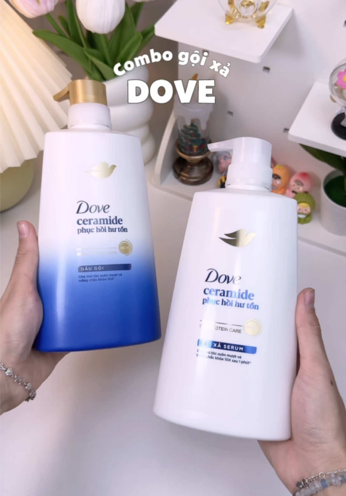 Sắm combo được quá tr quà tặng nè mấy bà💕💕😍😍 #dove #combogoixadove #daugoidove #dauxadove #phuchoihuton #combodaugoi #combodaugoidauxa #dove #minsa #xuhuong #xh #viral #daugoiphuchoi #dauxaphuchoitoc #duongtoc #chamsoctoc 