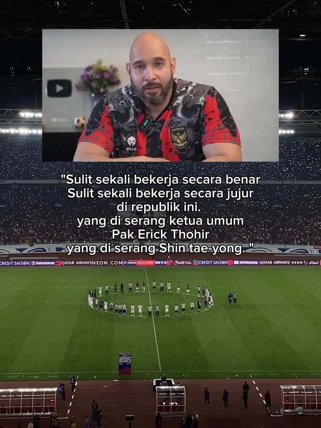 pengamat yg bener emang cuma bung binder anti drama-drama#timnasindonesia #timnas #mafia #erickthohir #sty #pssi #kualifikasipialadunia2026 #fifaworldcup 