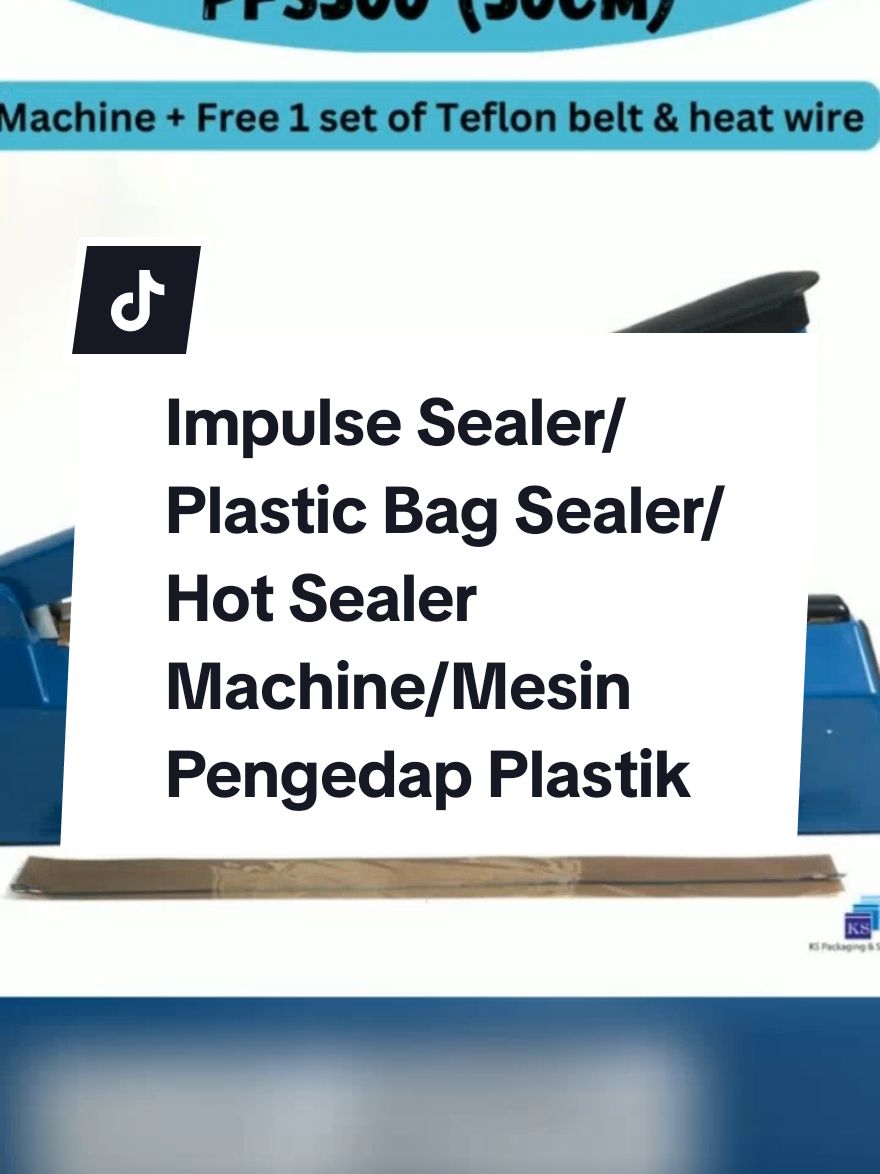 Hanya RM29.90 untuk Impulse Sealer/Plastic Bag Sealer/Hot Sealer Machine/Mesin Pengedap Plastik #impulsesealer #impulsesealermurah #mesinpengedaplastik#hotsealermachine #sealermachine #viral #trending #viralvideo #tiktokmalaysia🇲🇾 #viraltiktok 