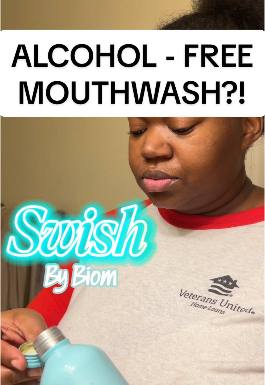 In 2025, we’re no longer using mouthwashes that contain alcohol! There’s better out there so we’re going to do better 🥰 #mouthwash #swish #dentalhygiene #dental #alcoholfree #biom #teeth #freshbreath 