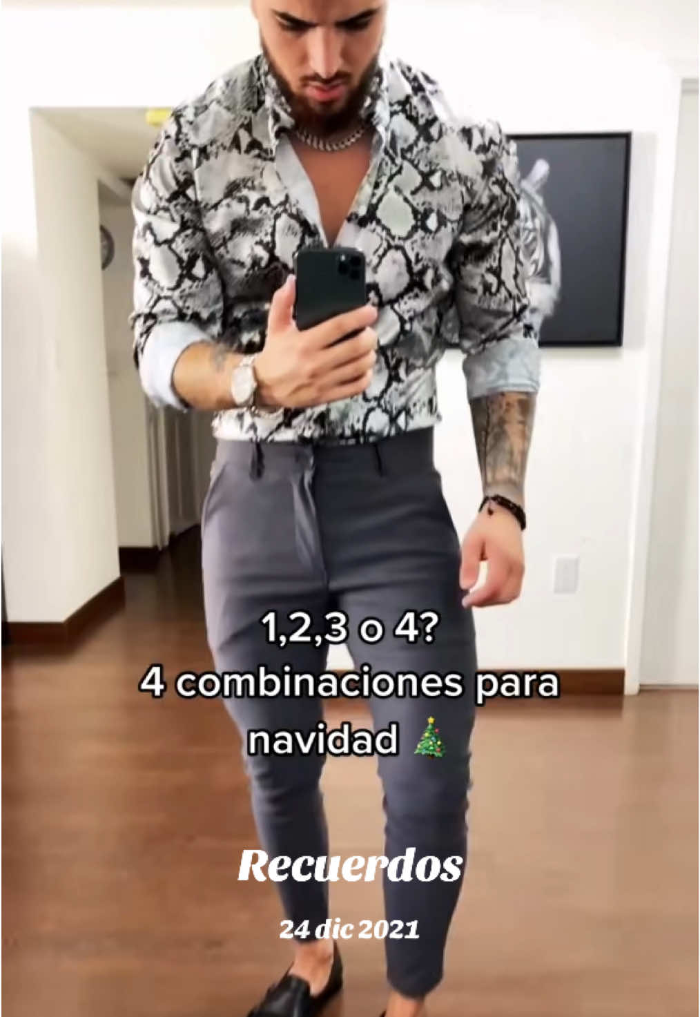 1,2,3 o 4? 4 ideas de outfit para navidad 🎄  #outfit #christamsoutfit #outfitideas #outfitideasformen #menswear #casualoutfits #casualstyle #Recuerdos 