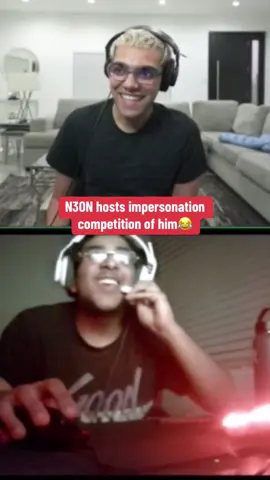 N3ON hosts impersonation competition of him😂 #kick #streamer #jokes #n3onclips #fyp #n3on #actors #explore #india #pakistan #bengali #desi