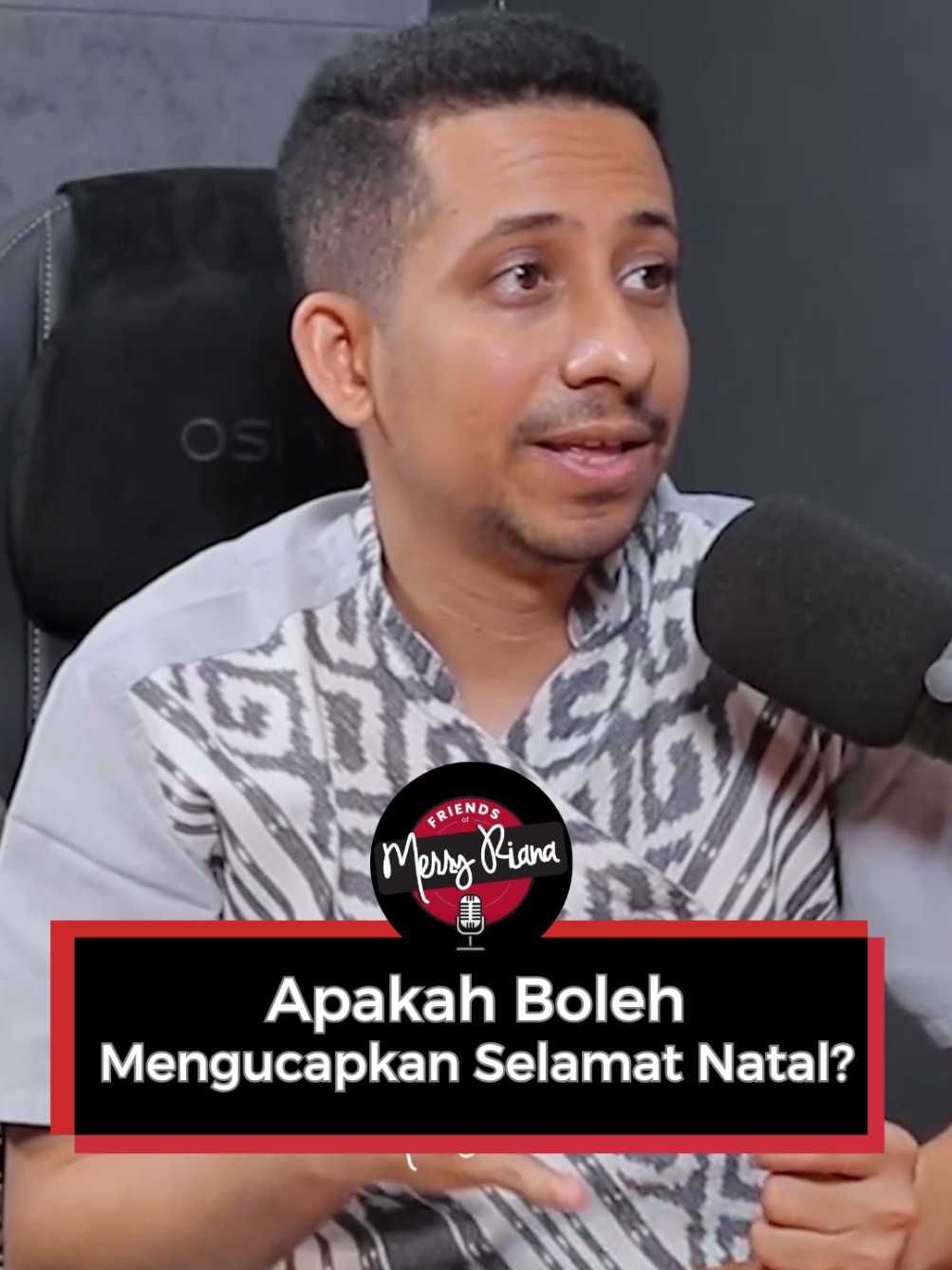 Setiap Orang boleh memilih pendapat Boleh atau Tidak Mengucapkan Natal dan Selamat bagi Agama lain atas hari besar-nya. Namun selepas itu  jangan sampai kita kehilangan rasa cinta kita pada orang yang berbeda agama. Tonton Selengkapnya di YouTube Channel Merry Riana. #Merryriana #friendsofmerryriana #habibjafar 