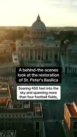 CBS News' Chris Livesay visited St. Peter's Basilica at the Vatican to see the newly restored historical features, which are now fully visible for the first time in generations as part of major preservation efforts in Rome. #rome #italy 