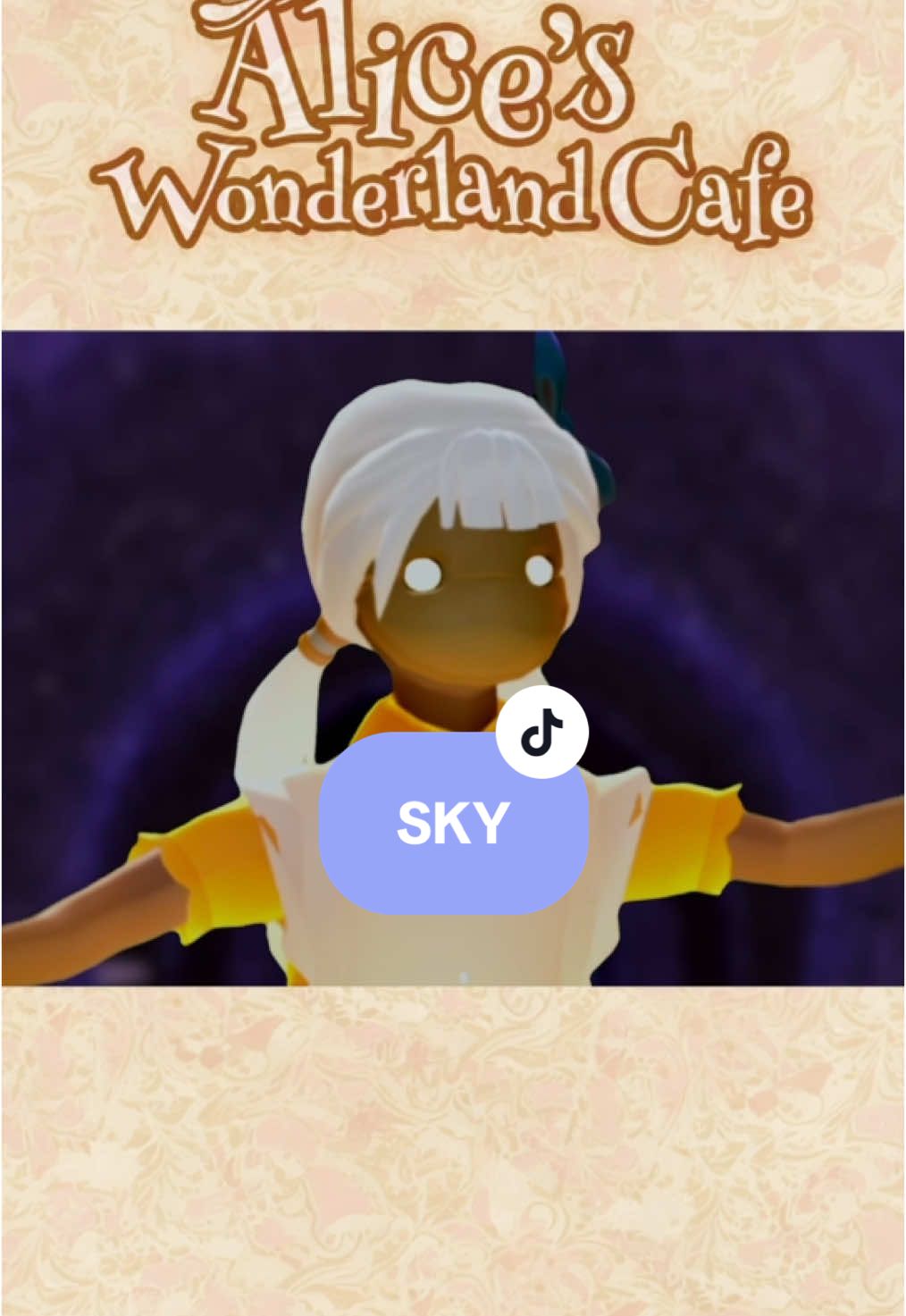 Yuk buruan download Sky x Alice’s  wonderland cafe link diatas ya #SkyxAlice #skychildrenofthelight #skycreators 