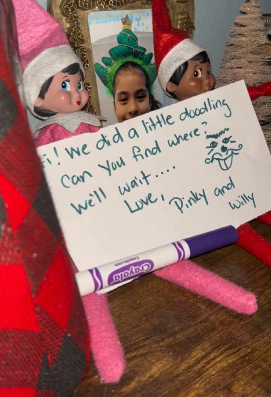 Elf Shenanigans 🤣😆😆 #elfontheshelf 