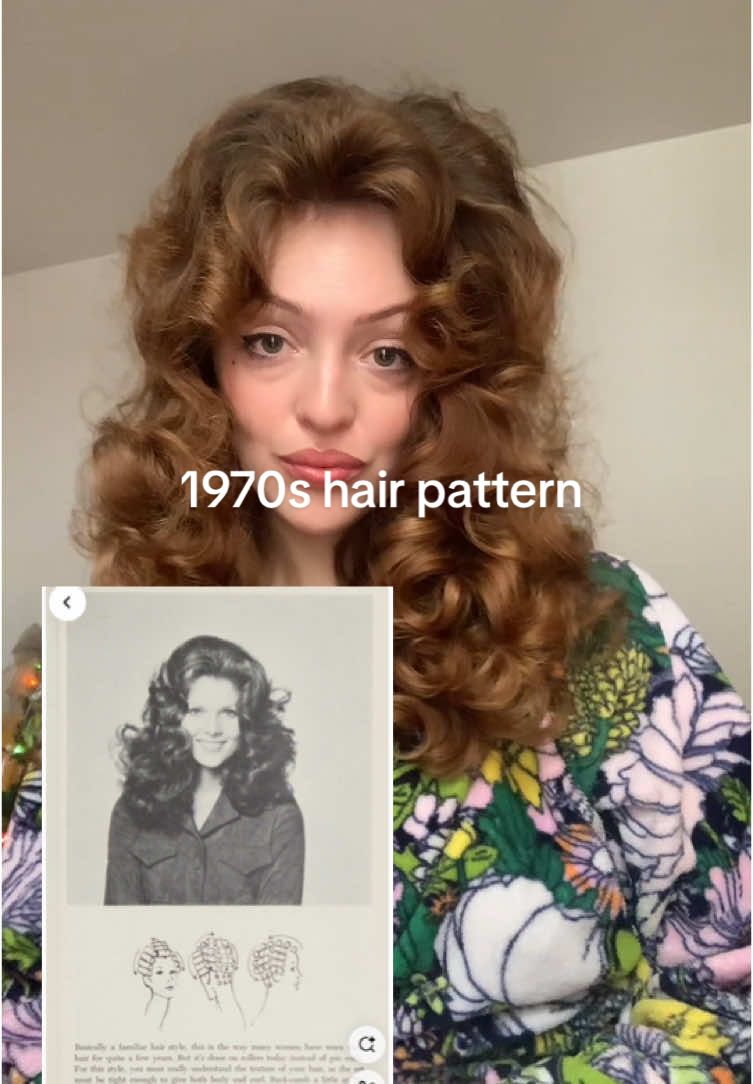 #1970s#hair#heatlesshair#vintage#vintagehair#rollerset#pillowrollers 