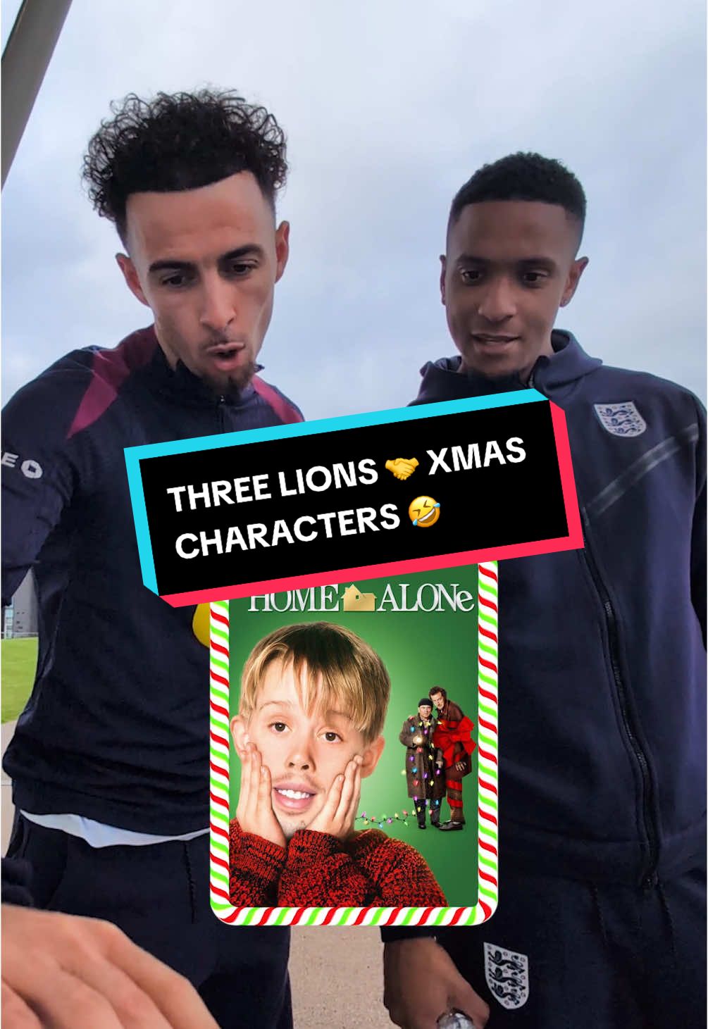 Guess the #ThreeLions as Christmas characters 🤣🎅 #england 