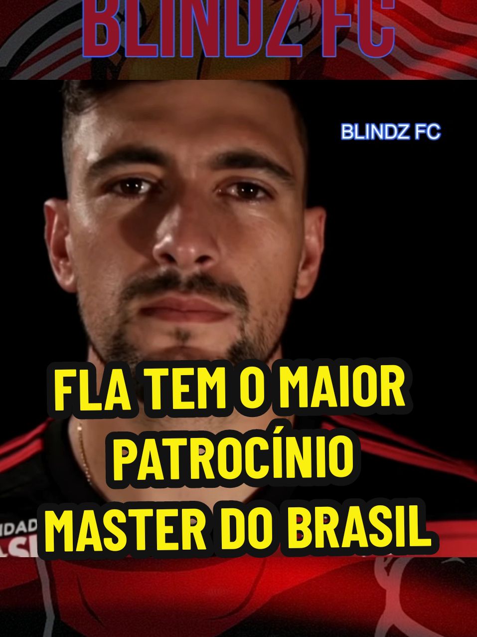 Flamengo tem o maior patrocínio do futebol Brasileiro. #futebol #flamengo #nacaorubronegra #rubronegro #tiktokesportes #esportestiktok #fyp 