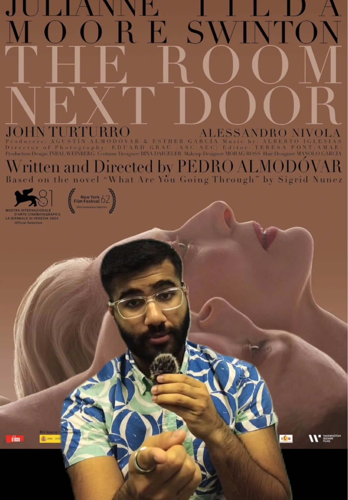 The Room Next Door #theroomnextdoor #tildaswinton #juliannemoore #johnturturro #pedroalmodovar #austinfilmfestival #venicefilmfestival #theroom #tommywiseau #sony #newyork #googletranslate #foryoupage #fyp #moviereview #film #filmtok #movie #movietok