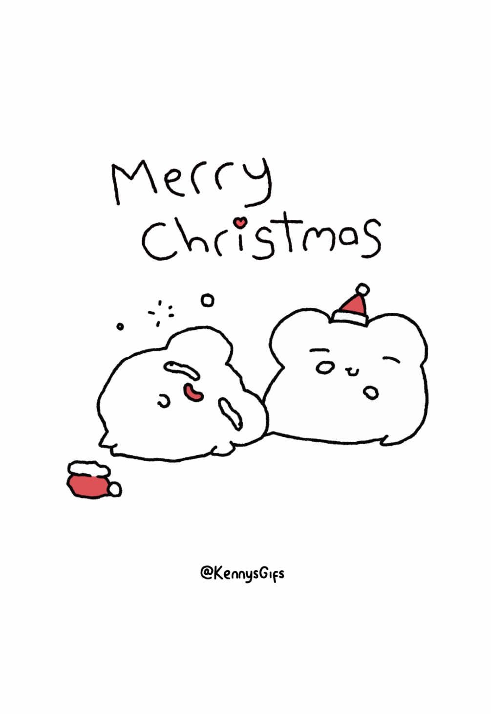 A Christmas toast to you all 🍞 ❤️🎅🎄 #christmas #merrychristmas #xmas #xmas2024 #xmas24 #christmas24 #cute #kawaii #cuteart #couple #coupleart #funny #comedy #Relationship #relationshipgoals #happyholidays 