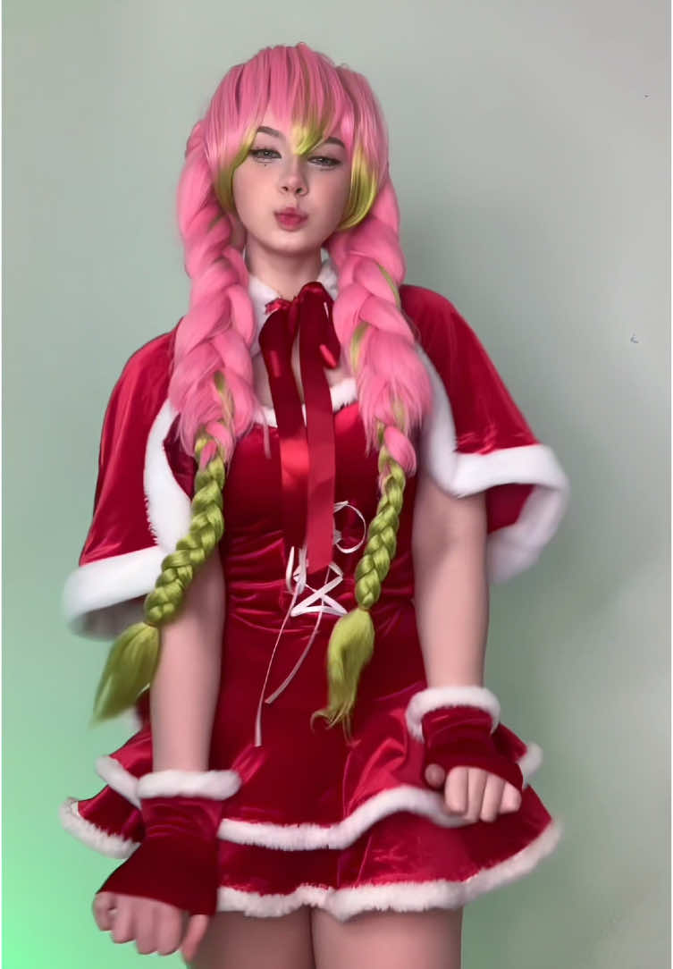 Mitsuri’s Christmas Version💗🎄 #mitsuricosplay #mitsurikanrojicosplay #dance #kimetsunoyaibacosplay #demonslayercosplay #animecosplay #cosplaydance #mitsuri #mitsurikanroji #kimetsunoyaiba #demonslayer #cosplay #cosplaytrend #closetcosplay #cosplayer #cosplaymitsuri #mitsurikanroji🍡💮🌸 #animedance #dancetrend #lolichkaaaaa #lolicosplay #lolichka #anime #knycosplay #kny #happynewyear #merrychristmas #christmas 