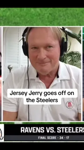 Jersey Jerry calls in to the Shred Line and rips the Pittsburgh Steelers😂 @Barstool Sports #barstool #barstoolsports #daveportnoy #jerseyjerry #fyp #CapCut