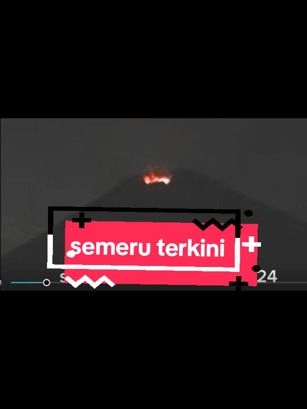 semeru malam ini selasa 24/12/2024 pukul 19:55 wib kembali terjadi letusan erupsi #semeru #semerumeletus #semerulumajang #gunung #erupsi #semeruterkini #info #fyp #lumajang 