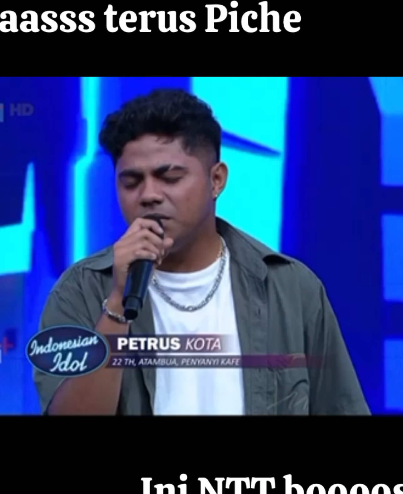 Dukung terus adik @PICHE untuk lolos di Indonesian Idol  #indonesianidol #ntt  #atambua #belu #music 