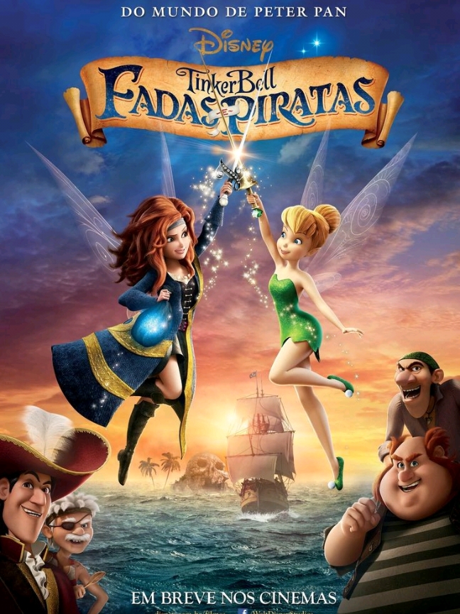 FILME COMPLETO | Tinker Bell: Fadas e Piratas (2014) Sininho e seus amigos saem em busca de uma fada rebelde que foge do seu mundo para se juntar a um bando de piratas liderado pelo Capitão Gancho. #tinkerbell #filme #movie #desenhoanimado #natal #fyp #animacao