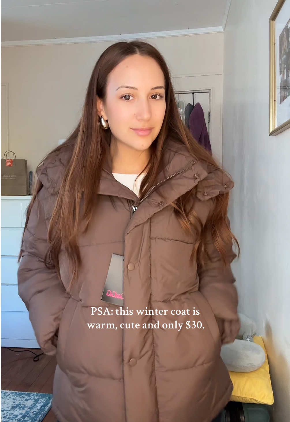 Finally found an affordable puffer that’s lightweight and still warm <3 #puffercoat #puffit @PUFFIT.US #pufferjacket #puffitus #winterfashion #OOTD #TikTokShopFinds #spotlightfinds #wintercoat 