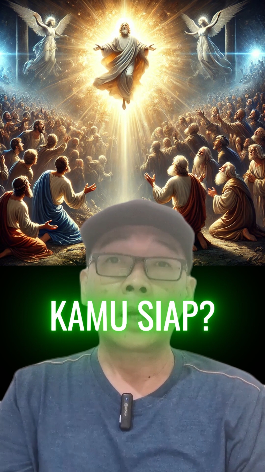 Percaya gak kalau nanti kehadiran sang mesias sebagai raja akan ada banyak orang, bahkan yang ngaku kristen akan kehilangan momen itu. Maksudnya ? #natal #yesus #siap