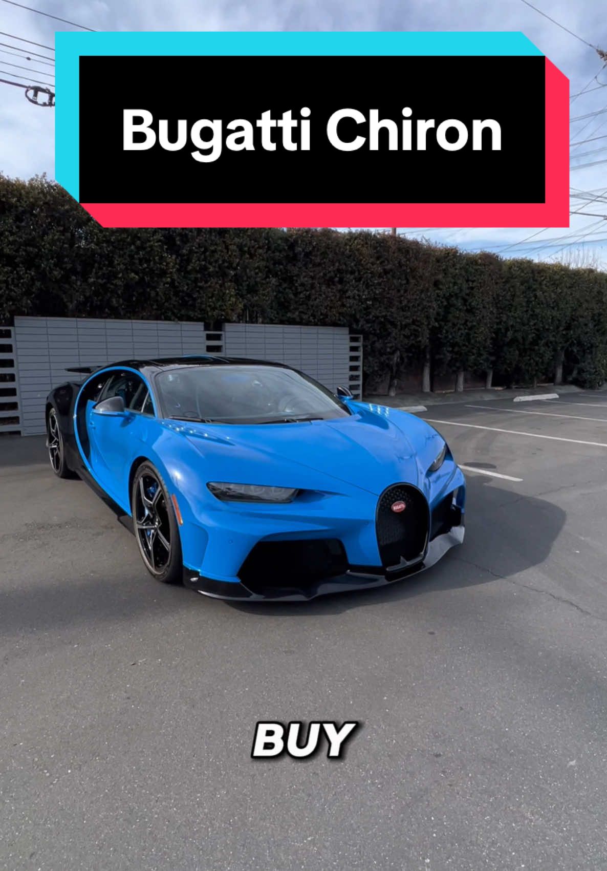 Send this video to your parents so they know a Bugatti Chiron has 4 turbos for a 4 times more efficient engine 🫡