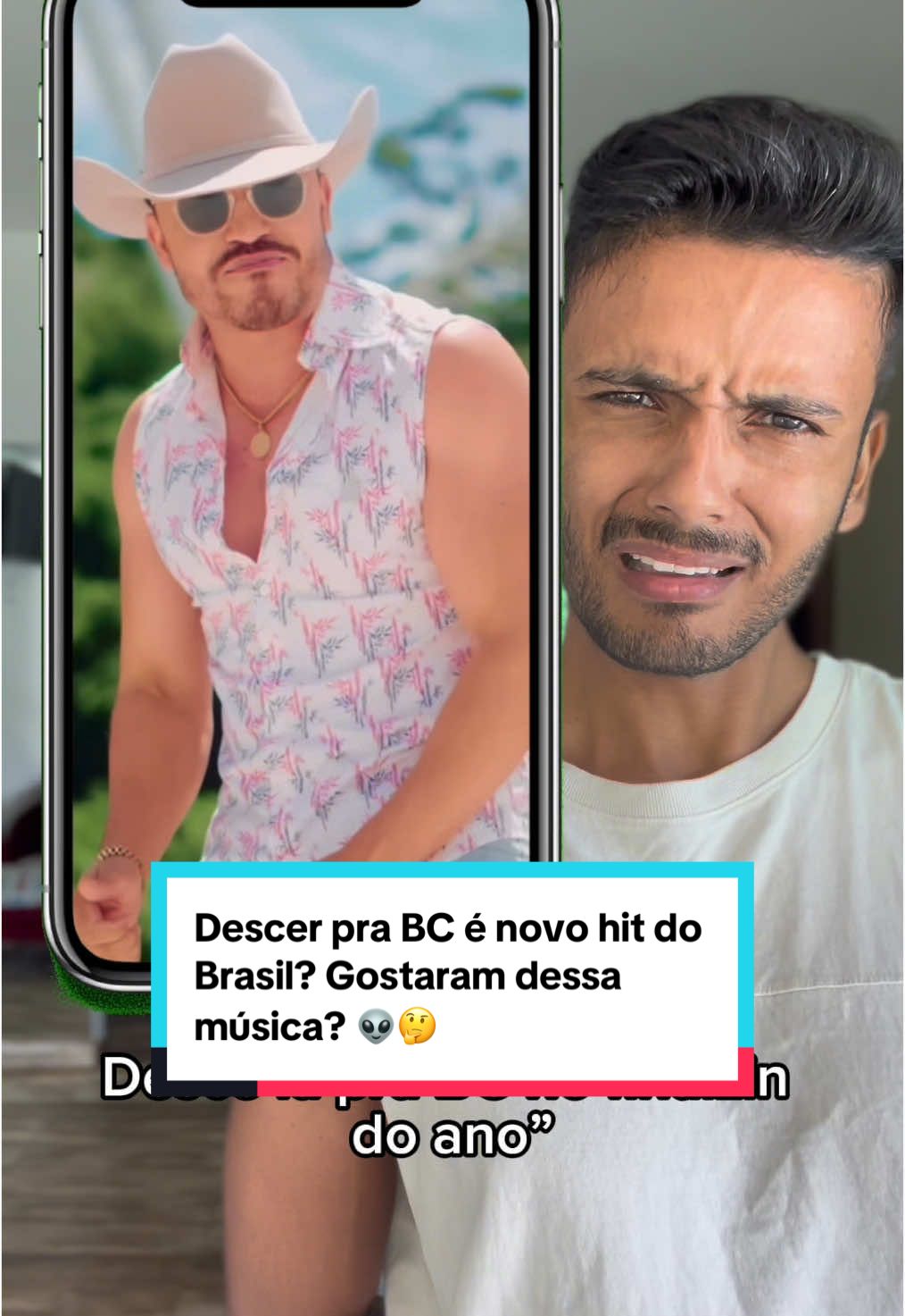 Descer pra BC é novo hit do Brasil? Vocês gostaram dessa música ou não? 👽🤔🤠 #descerprabc #brennoematheus 