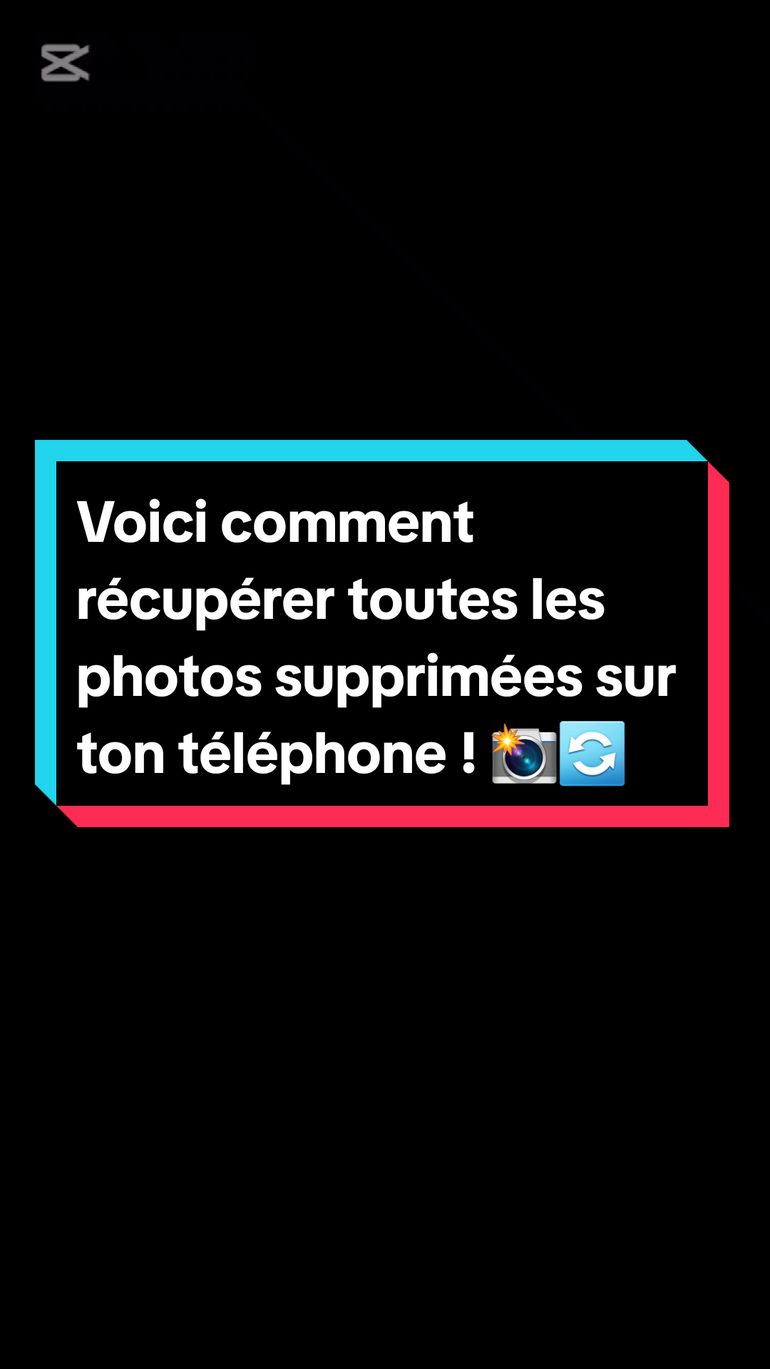 Voici comment récupérer toutes les photos supprimées sur ton téléphone ! 📸🔄 #RécupérationPhotos  #AstuceMobile  #TechFrance  #GuideTéléphone 