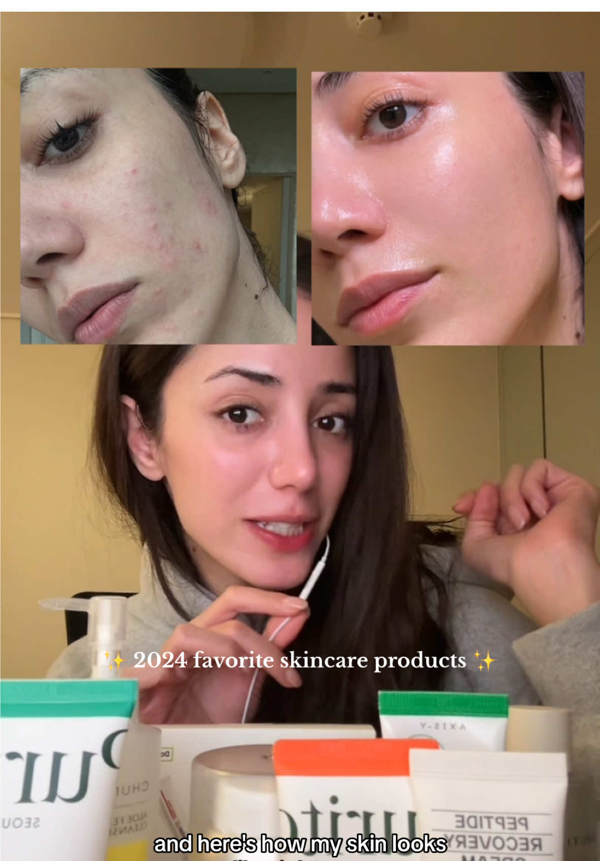 My favorite skincare products of 2024! This was really difficult but i would say these ones are certainly my most used products in 2024 #creatorsearchinsights #2024skincare #skincareroutine #skincarefavorites #koreanskincare 